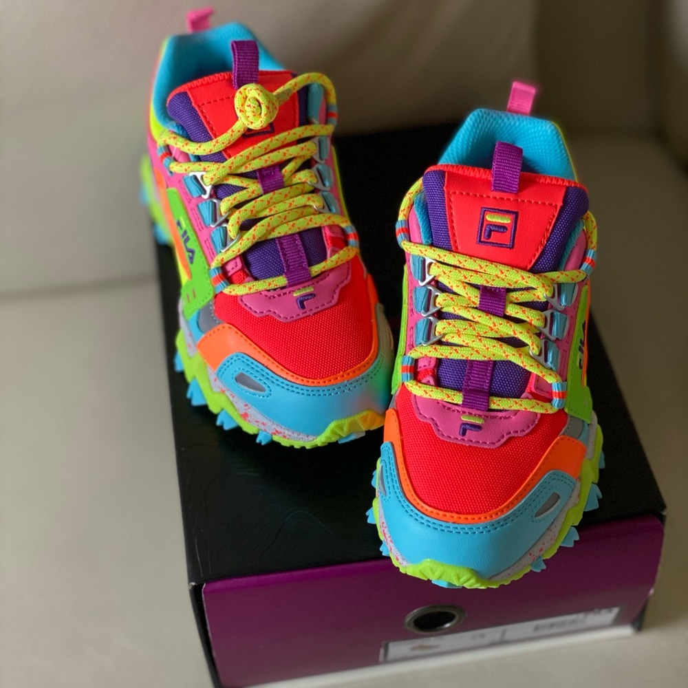 Authentic (Balenciaga style) Fila sneakers for girls US 13